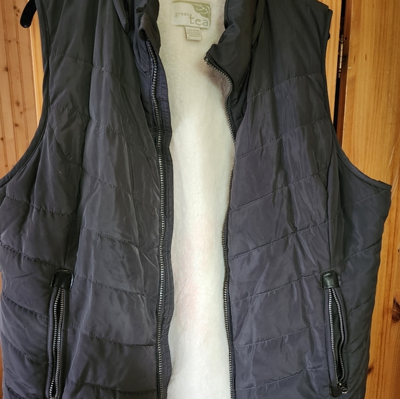 Womens green tea vest - Picture 4 of 7